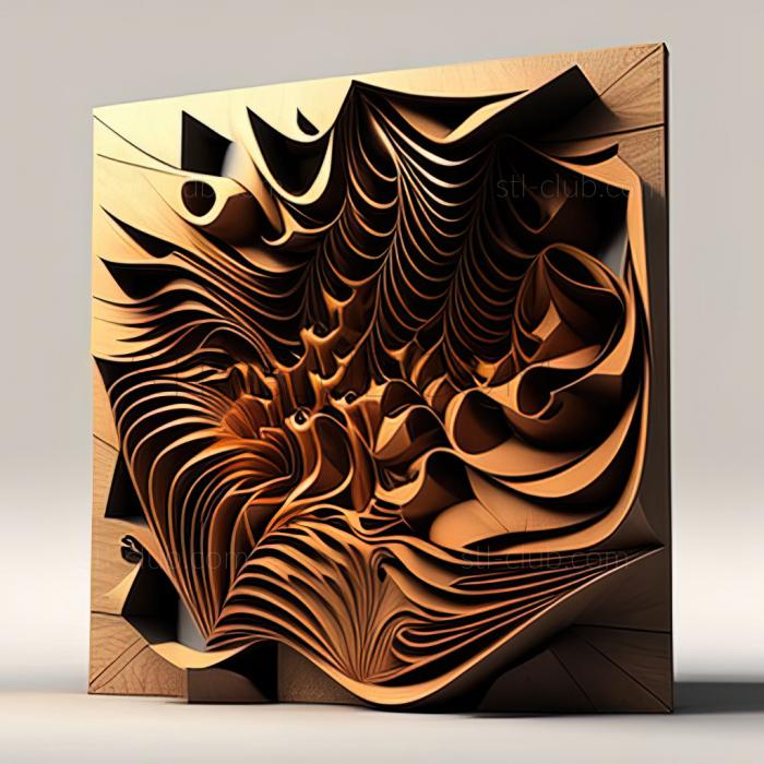 3D model st abstract art (STL)